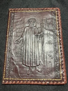 Hand Tooled Leather Bible Cover Martin Luther - Picture 1 of 17