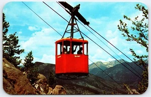 Estes Park Colorado Aerial Skyway Prospect Mountain Mummy Range Postcard - Picture 1 of 2