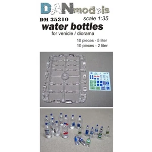 Water Bottles for Vehicle/Diorama Scale 20 pieces Dan Models 35310 Scale 1:35 - Picture 1 of 4