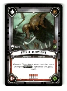Warhammer Age of Sigmar Champions Card Game #19 C Spirit Torment - Picture 1 of 4