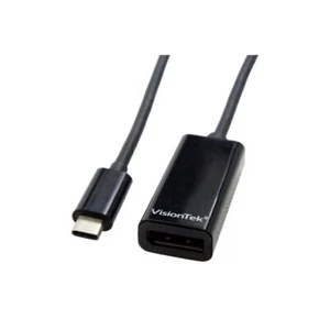 Visiontek 900817 USB-C DisplayPort Audio Video Adaptor Type C USB to DP - Picture 1 of 2