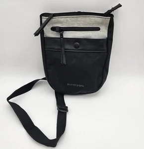 Borsa da viaggio Sherpani Prima AT antifurto tracolla nera grigia OS donna - Foto 1 di 8