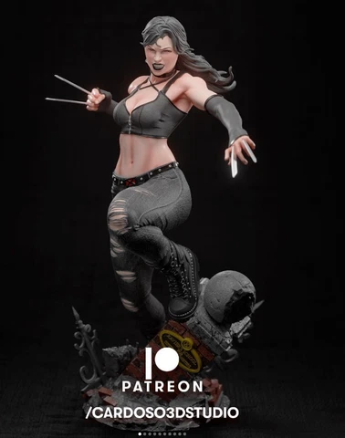 X-23 3d printed model - X-Men 3D figure - 1/6 1/10 scale Cover