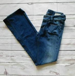 Diesel Medium Wash Louvy Sequin Pocket Boot Cut Jeans - Size 26 - Bild 1 von 3