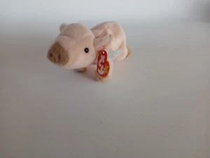 Vintage Beanie Baby-Knuckles the Pig org tags - Bild 1 von 5