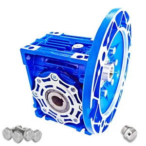 NMRV040 71B5 Schneckengetriebe Getriebemotoren 18MM BORE WORM GEARBOX 18~240 RPM - Picture 1 of 11
