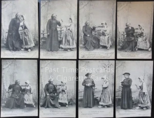 French Fantasy Set of 8 LA CONFESSION DE COLETTE c1904 by P.Helmlinger 170515 - Picture 1 of 10