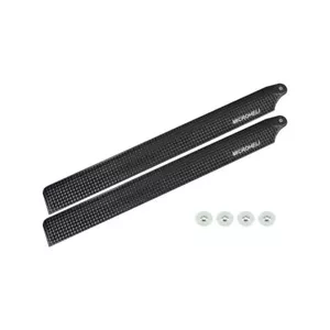 Hojas principales de fibra de carbono Microheli 205 mm - GOOSKY S2 - Imagen 1 de 1