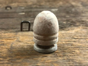 CIVIL WAR DUG US TYPE 3 WILLIAMS CLEANER BULLET RECOVERY PEACHTREE CREEK GA - Bild 1 von 3