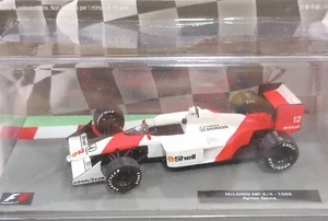 DeAgostini 1/43 Formula 1 Machine, McLaren Honda MP 4/4 - 1988 Ayrton Senna (#1) - Picture 1 of 5