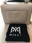 Milly Astor Large Leather Stone Satchel 330