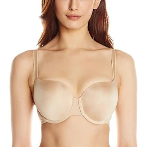 Panache NUDE Porcelain Elan Molded T-Shirt Bra, UK 38H - Picture 1 of 9