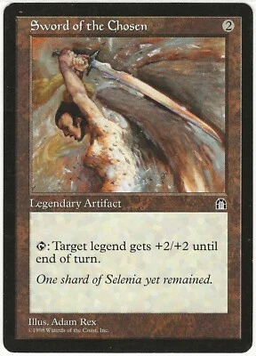 MTG Sword of the Chosen Stronghold Rare Played - Image 1 of 2