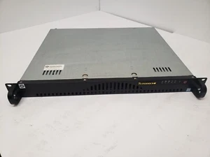 Supermicro CSE-512 ABC-03 X10SLL-F / Xeon E3-1231 V3 / 24Gb RAM / 1TB SSD *READ* - Picture 1 of 24