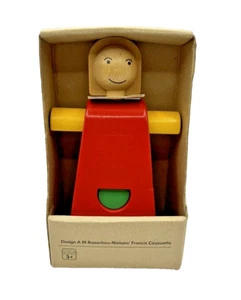 Bambola in legno vintage 2001 IKEA MULA giocattolo in scatola interattiva giocattolo per bambini ritirata - Foto 1 di 3