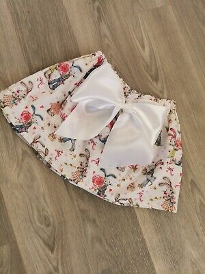 Handmade Girls Bunny Skirt Age 3 Years • 12.35€