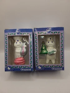 KURT ADLER PILLSBURY TEIGBOY Vintage 1998 2 Stück Weihnachtsschmuck gebraucht - Bild 1 von 9