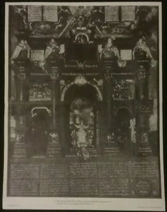 PRINT REPRODUCTION OF A PAINTING OF THE SUPPRESSION OF THE 1605 GUNPOWDER PLOT - Picture 1 of 12