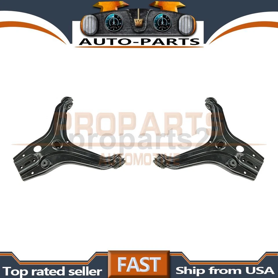 Brazos de control inferiores delanteros 2 piezas para 1984 1985 1986 1987 Audi 4000 Quattro 2,2 L Foto 1 de 4