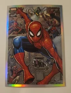 2020 BRAZILIAN PANINI MARVEL Amazing Spider-Man 80 YEARS LE5 Trading Card - Picture 1 of 2