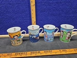 Betty Boop Porzellan Sammeltassen 6er Set von Danbury Neuwertig - Bild 1 von 21