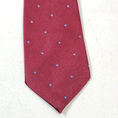 Wembley Leatherback Satins Men's Necktie Tie Red Diamond Made in USA - Image 1 of 4