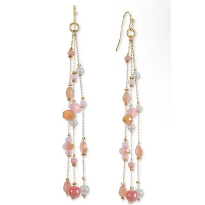 Pendientes Tono Dorado Imitación Perla Cuentas Gota Moda Chic Moda Para Mujer Moda Nuevos con Etiquetas Foto 1 de 4