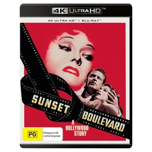 Sunset Boulevard 4K Ultra HD + Blu-ray | William Holden, Gloria Swanson | R.Free - Foto 1 di 1