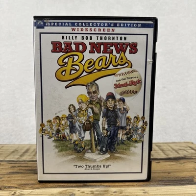Bad News Bears DVD (2005) Billy Bob Thornton, Greg Kinnear Widescreen - Image 1 of 3