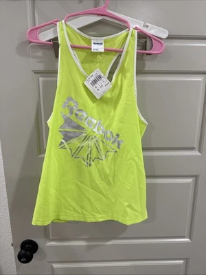 Reebok Women’s Lime Green Tank Size Small - Image 1 of 4