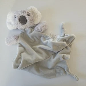 4Baby Grey Koala Comforter Plush Baby Security Blanket Lovey Soft Sleep Toy - Picture 1 of 4