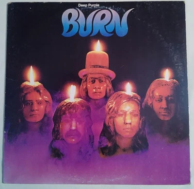 Deep Purple Burn Record LP 1974 Warner Brothers Vg+/Vg Condition  - Image 1 of 4