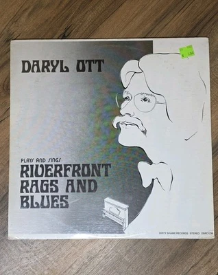 Daryl Ott – Plays And Sings Riverfront Rags & Blues - SEALED Vinyl LP 1978 *RARE - Image 1 of 2
