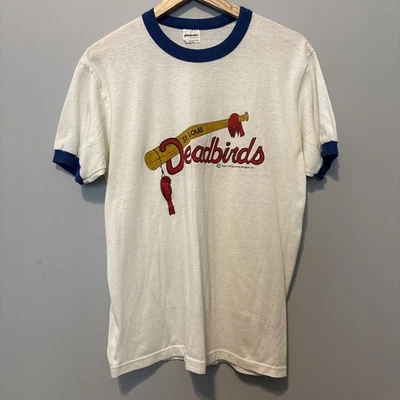1985 St. Louis Cardinals "DEADBIRDS" World Series Tee “Go Cubs Go” Large   - Image 1 of 4