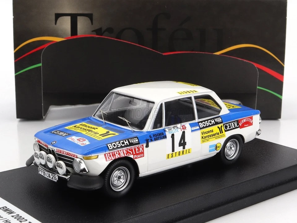 1/43 TROFEU - BMW - 2002 Tii (night version) N 14 RALLY TAP 1974 GEORG TRRAL130 - Immagine 1 di 1