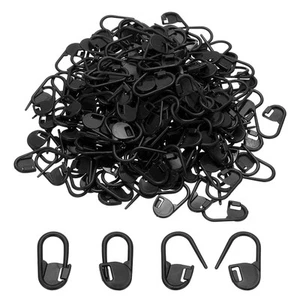 Crochet Stitch Markers, 200Pcs Knitting Markers Needle Pin, Black - Picture 1 of 7
