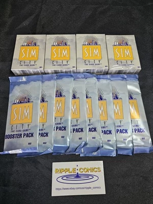 Sim City CCG Juego de 4 barajas de inicio y 8 paquetes de refuerzo Foto 1 de 2