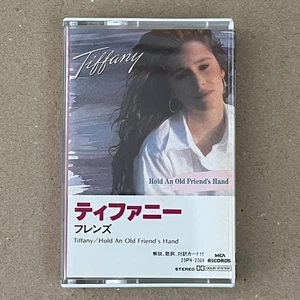 TIFFANY / HOLD AN OLD FRIEND'S HAND/JAPAN CASSETTE TAPE 23P4-2308 INSERT - Picture 1 of 7