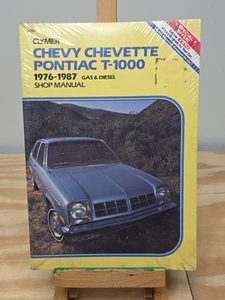 Clymer Repair Manual Shop Chevy Chevette Pontiac T-1000 Gas & Diesel A290 SEALED - Picture 1 of 6