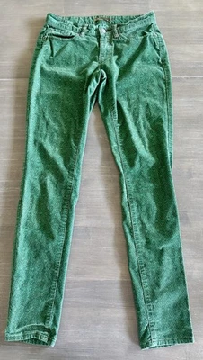Pantalones prAna Para Mujer 2 Verde Trinity Cord Exterior Boho Cottagecore Y2K Ropa de Calle  Foto 1 de 4