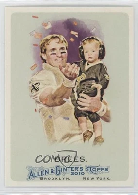 2010 Topps Allen & Ginter's Drew Brees #287 - Image 1 of 2
