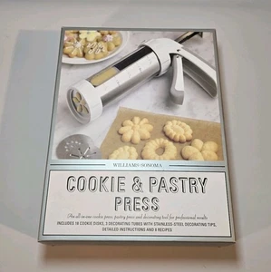 Williams Sonoma Cookie & Pastry Press With 18 Shape Disks  - Picture 1 of 3