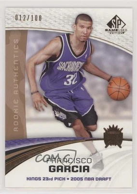 2005 SP Game Used Edition Authentics Bronze /100 Francisco Garcia #123 Rookie RC - Image 1 of 2