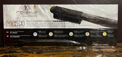 New Royale Ceramic Hair Straightener Brush Heating Element, Ionic Tech $500 - Image 1 of 4