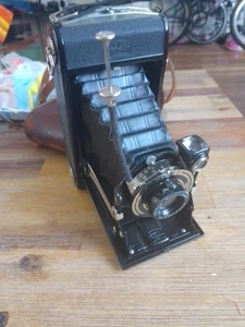 Zeiss Ikon Nettar 515/2 Folding Camera 11cm 4.5 Lens Novar Lens Vintage 1287 - Picture 1 of 5