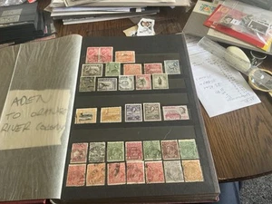 British Commonwealth 16 Page Filux Red Stock-book Please See Scans. - Picture 1 of 24