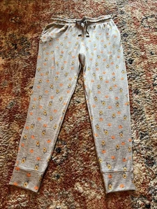 Jaclyn Intimates Women’s Pajama Pumpkin Spice Latte Jogger Pants Medium - Picture 1 of 14
