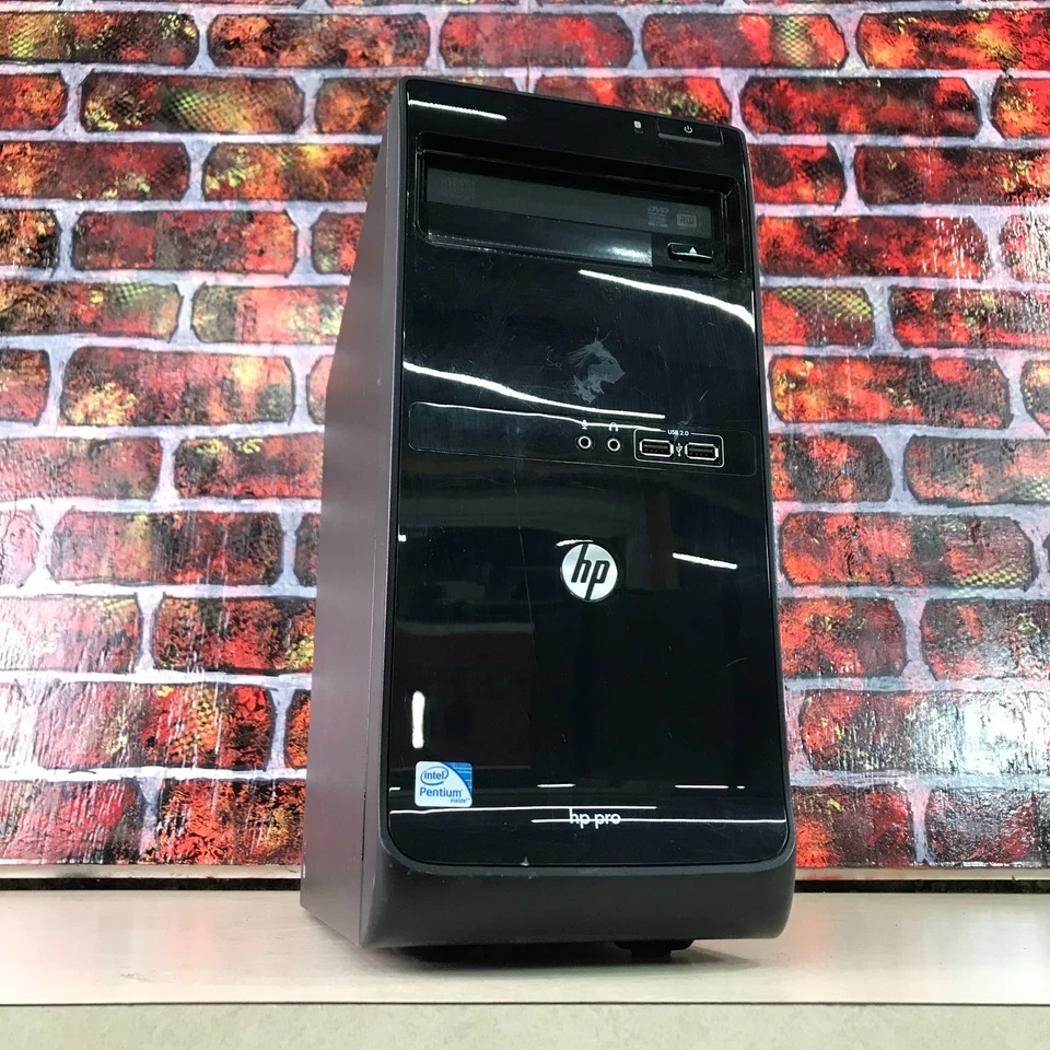 HP Pro Desktop Computer Pentium 3.10GHz 4GB RAM 500GB HDD (Windows 7 Pro 64-Bit) - Image 1 of 4