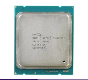 Intel Xeon E5 2670V2 2670 V2 2.5GHz 10-Core cpu processor LGA 2011 - Picture 1 of 1