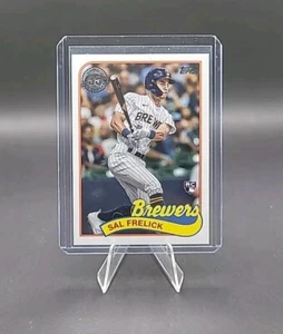 2024 Topps Series 1 - 1989 Topps 35th Anniversary #89B-9 Sal Frelick RC Brewers - Picture 1 of 2